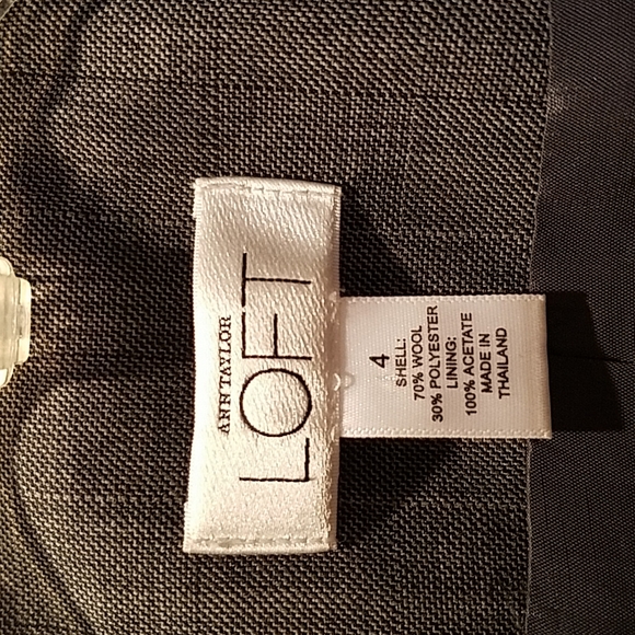 Ann Taylor Loft wool blend jacket - Picture 2 of 7